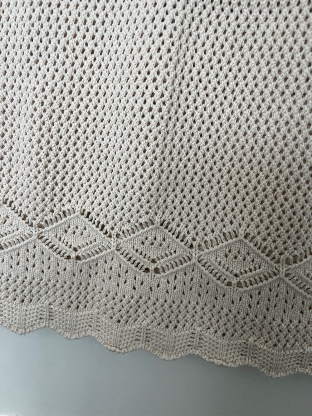 House of Harlow 1960 (Set) Cream Ribbed Knit Top and Skirt - Picture 7 of 8
